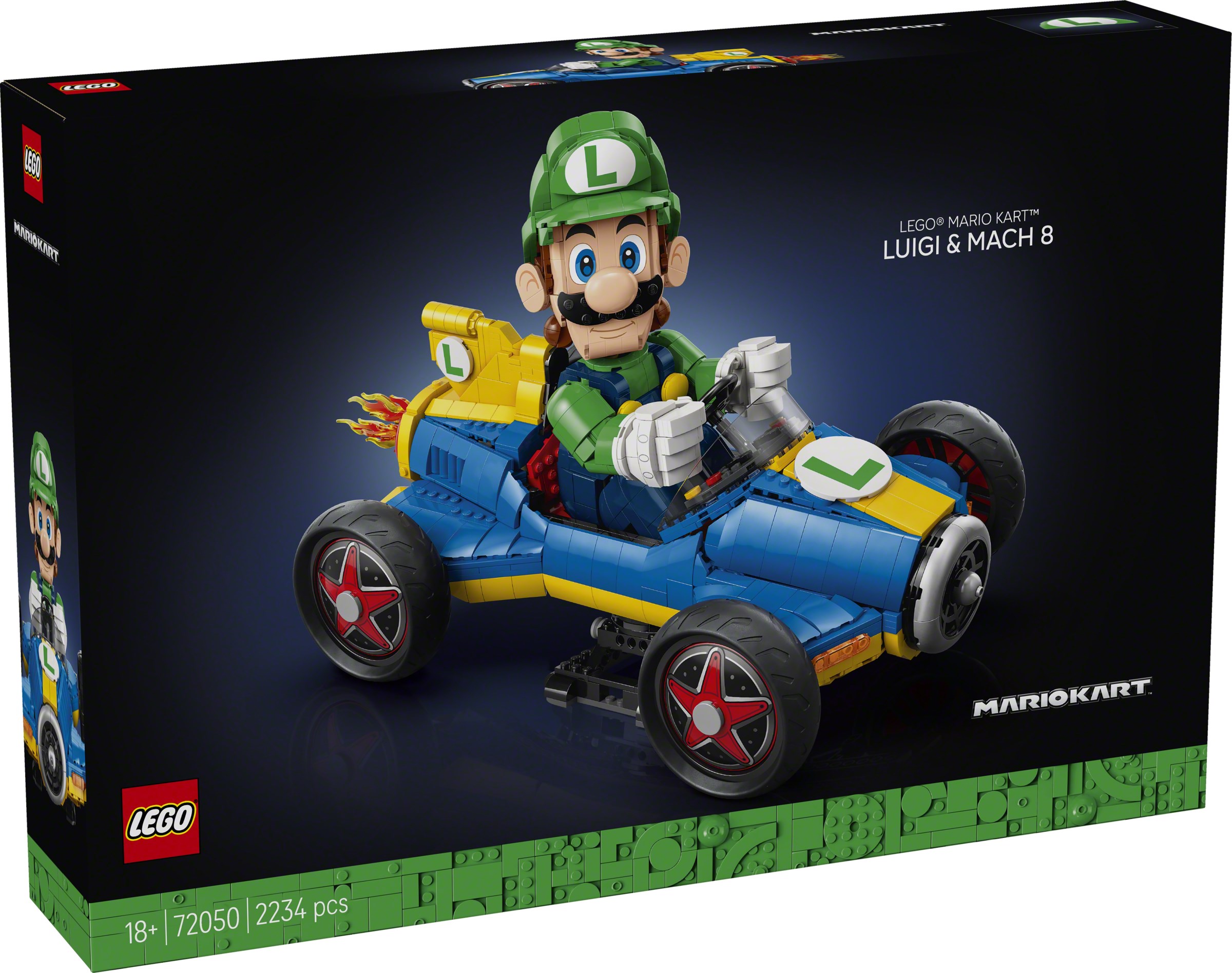 Mario Kart – Luigi и Mach 8 – СУПЕР МАРИО