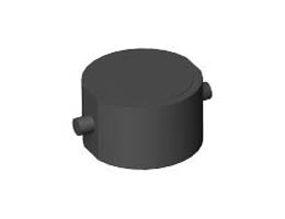 Magnet Cylindrical: {черен}