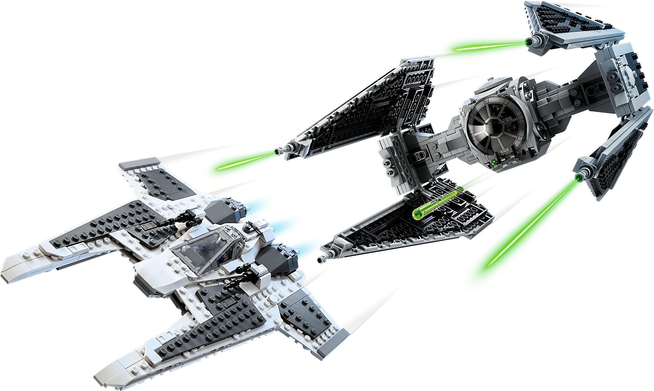 Мандалорски Fang Fighter срещу TIE – СТАР УОРС