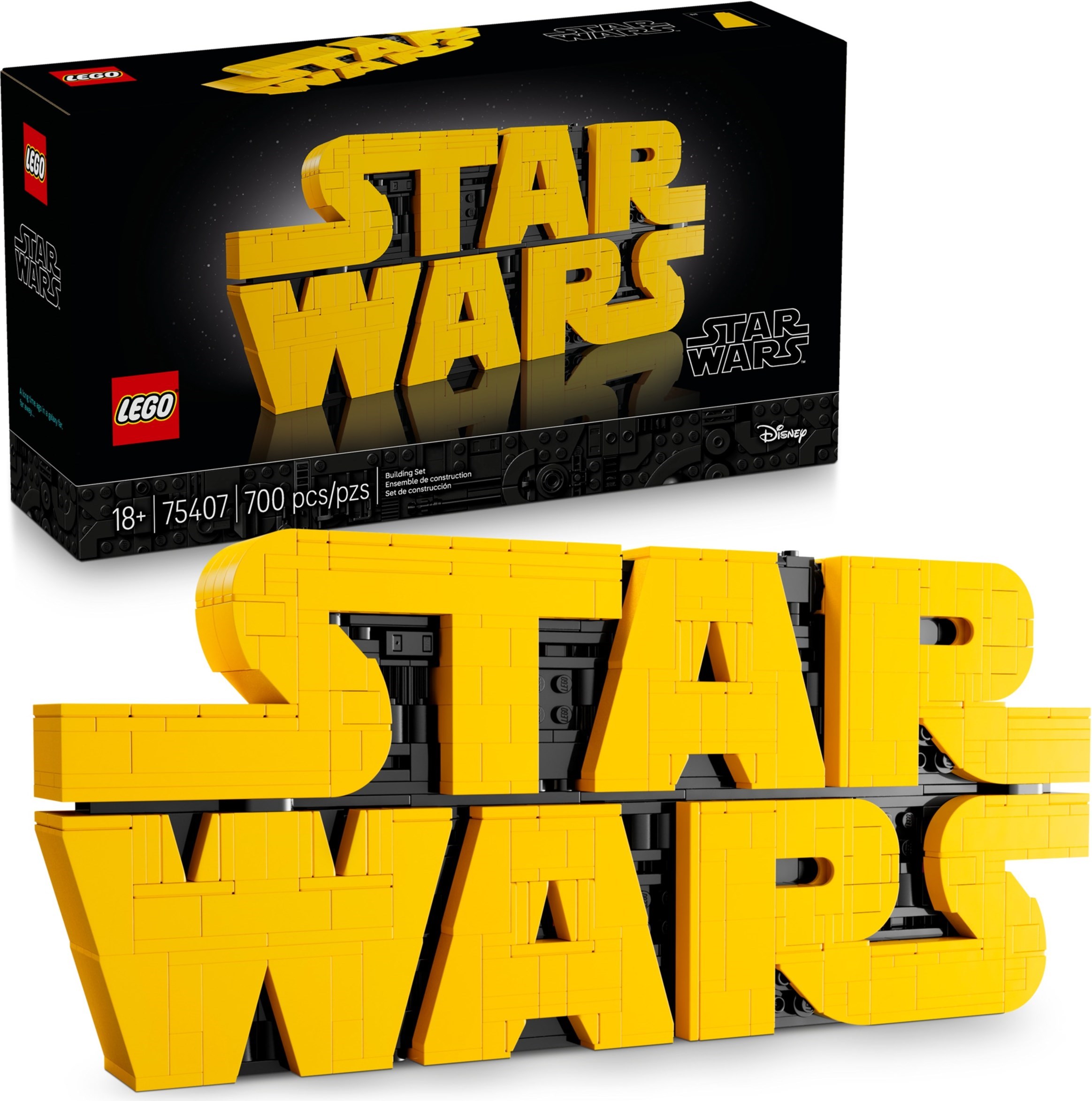 Лого на Star Wars™ от тухлички – СТАР УОРС