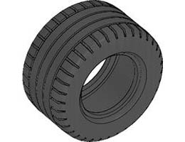 Tire 49.6 x 28 VR: {черен}