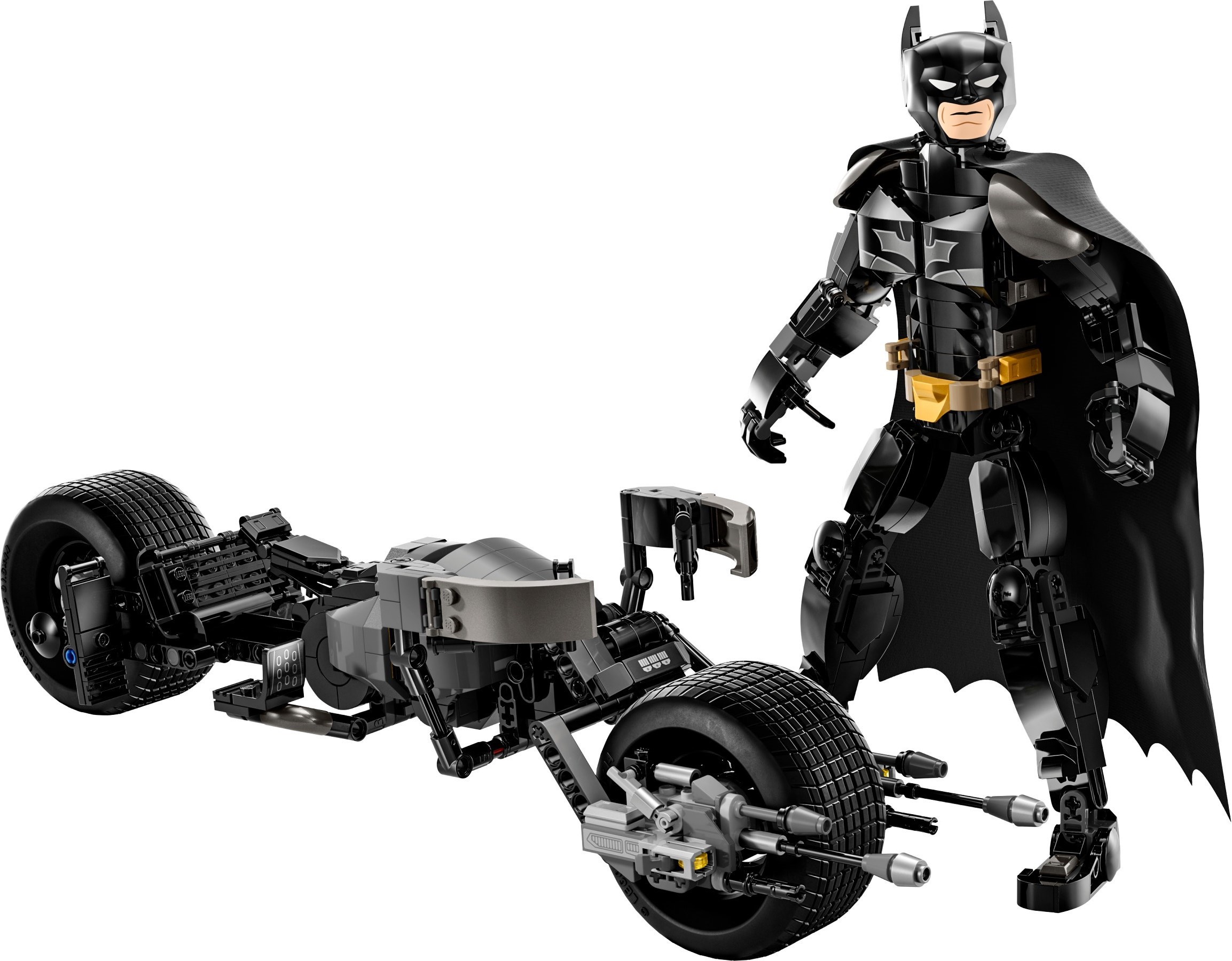 Конструктивна фигура на Батман и моторът Bat-Pod – СУПЕР ГЕРОИ DC КОМИКС
