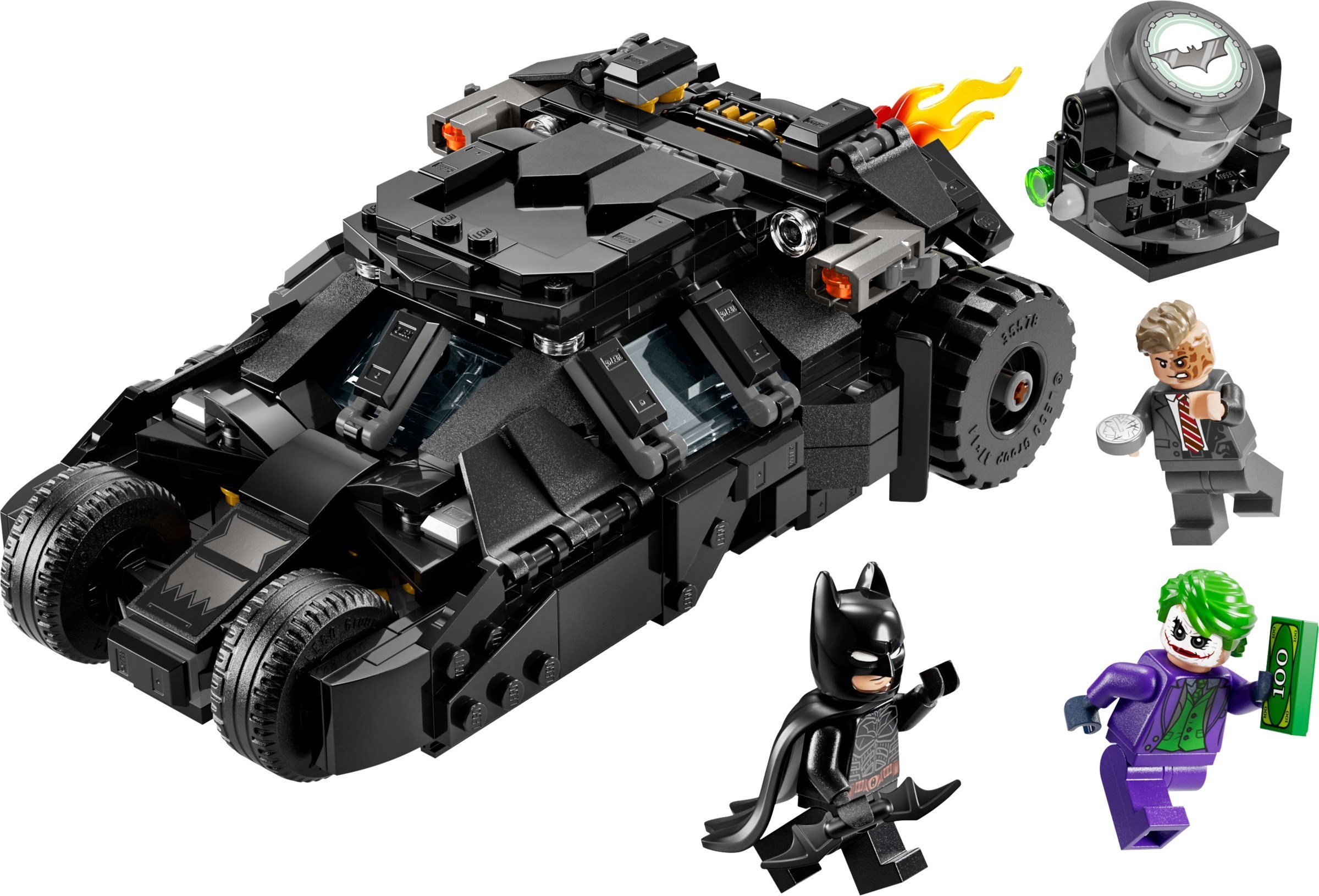 Батман с всъдеход срещу Двуликия и Жокера – СУПЕР ГЕРОИ DC КОМИКС
