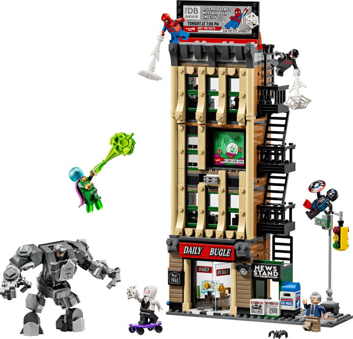 Спайдърмен срещу Мистерио: Daily Bugle – СУПЕР ГЕРОИ МАРВЕЛ