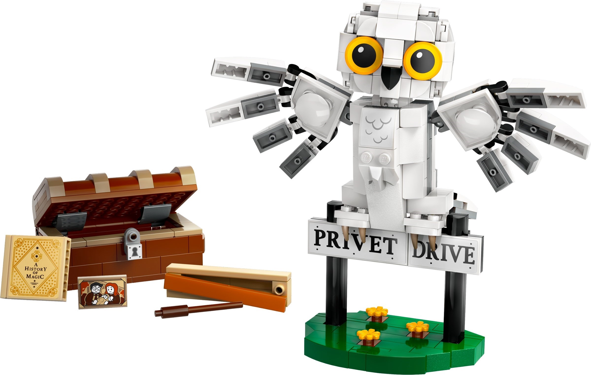 76425: 76425 ЛЕГО ХАРИ ПОТЪР - Хедуиг на 4 Privet Drive