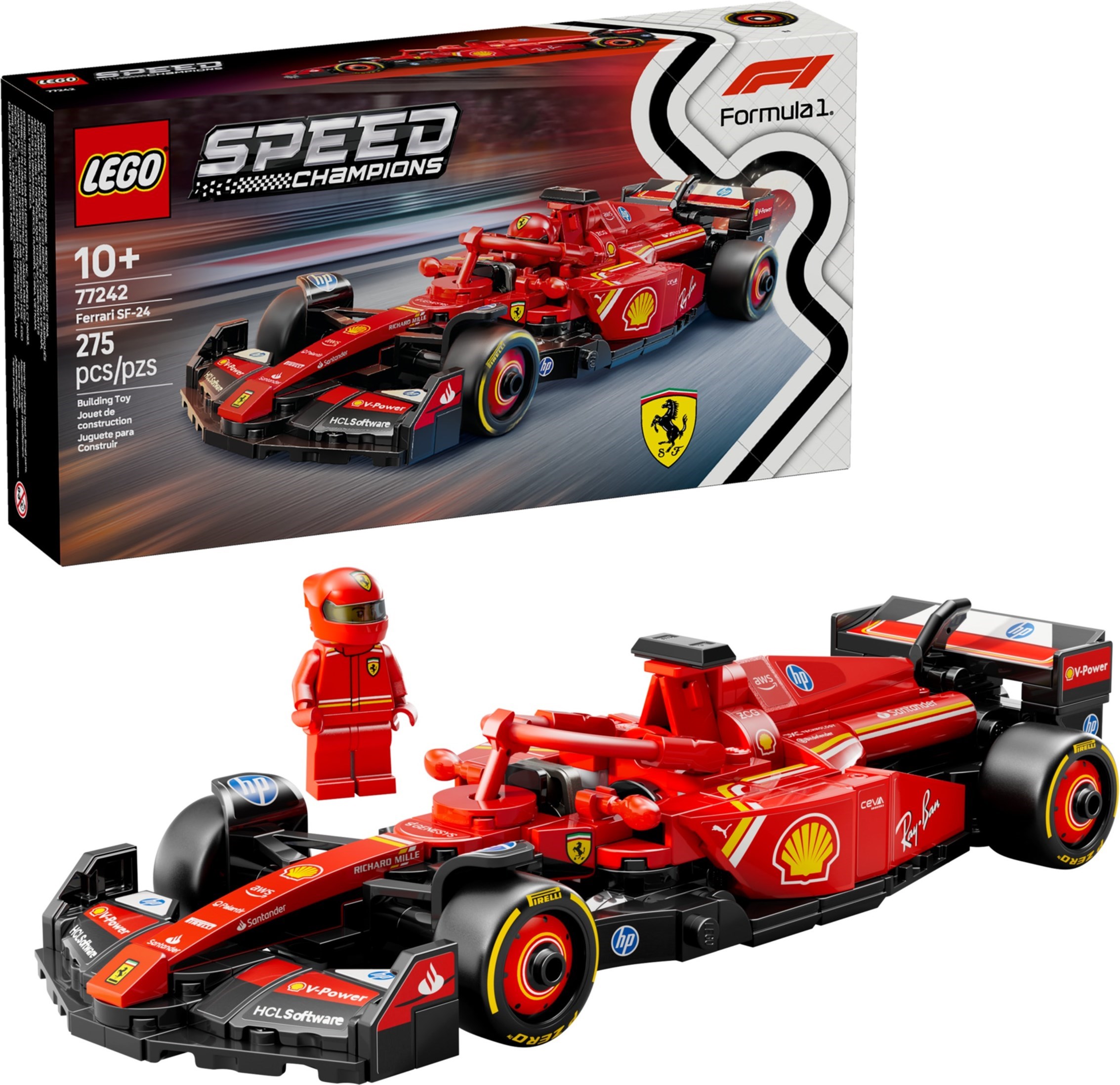 F1® Болид Ferrari SF-24 – СКОРОСТНИ ШАМПИОНИ