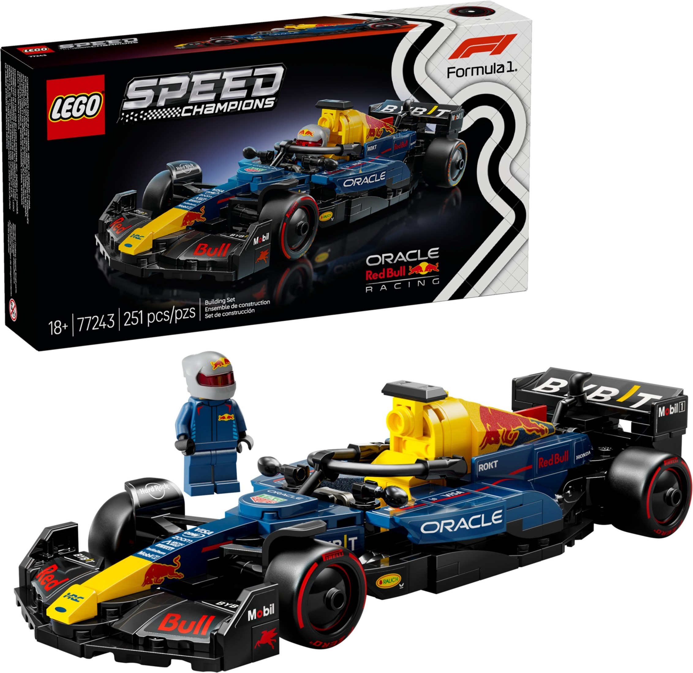 F1® Болид Oracle Red Bull Racing RB20 – СКОРОСТНИ ШАМПИОНИ