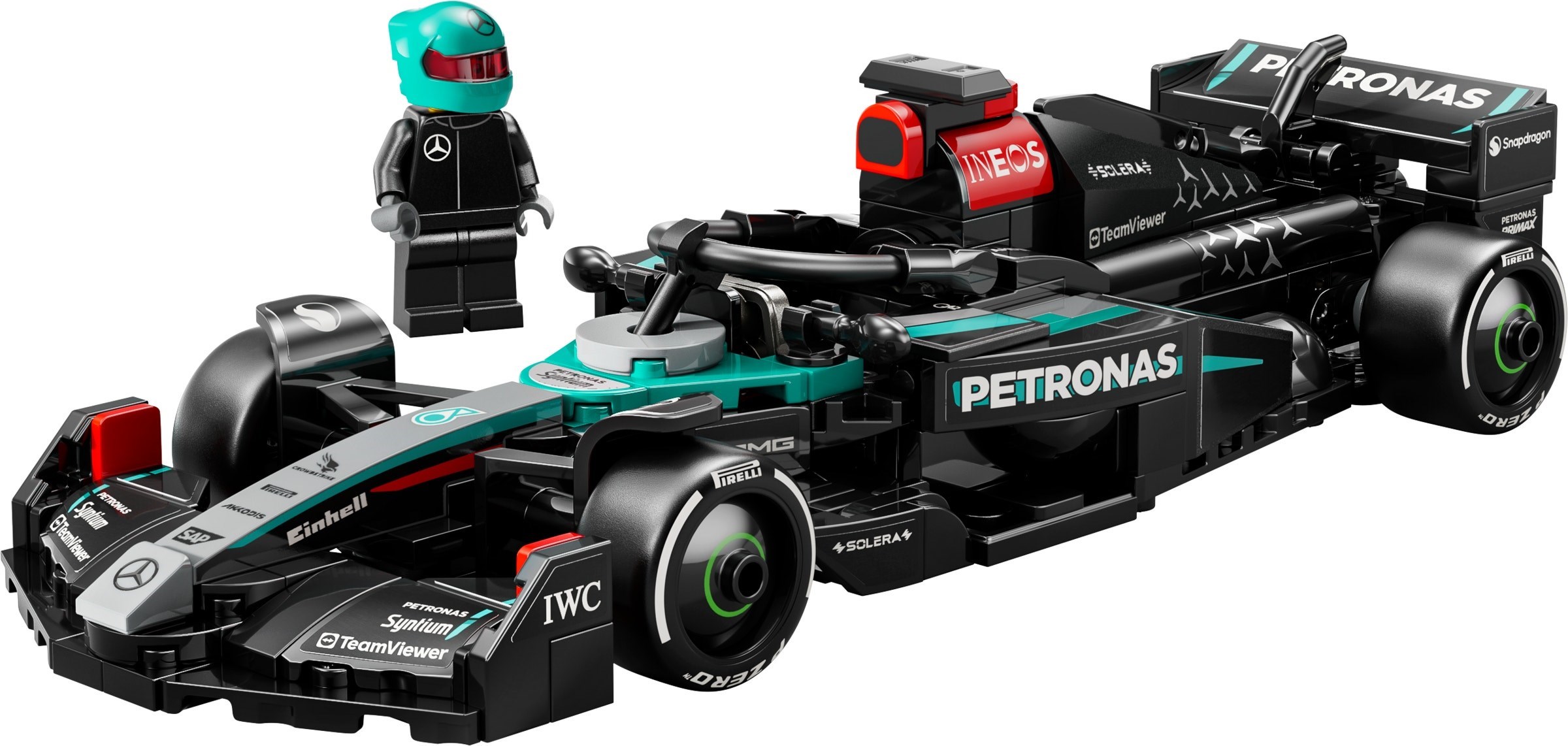 Болид Mercedes-AMG F1® W15 – СКОРОСТНИ ШАМПИОНИ