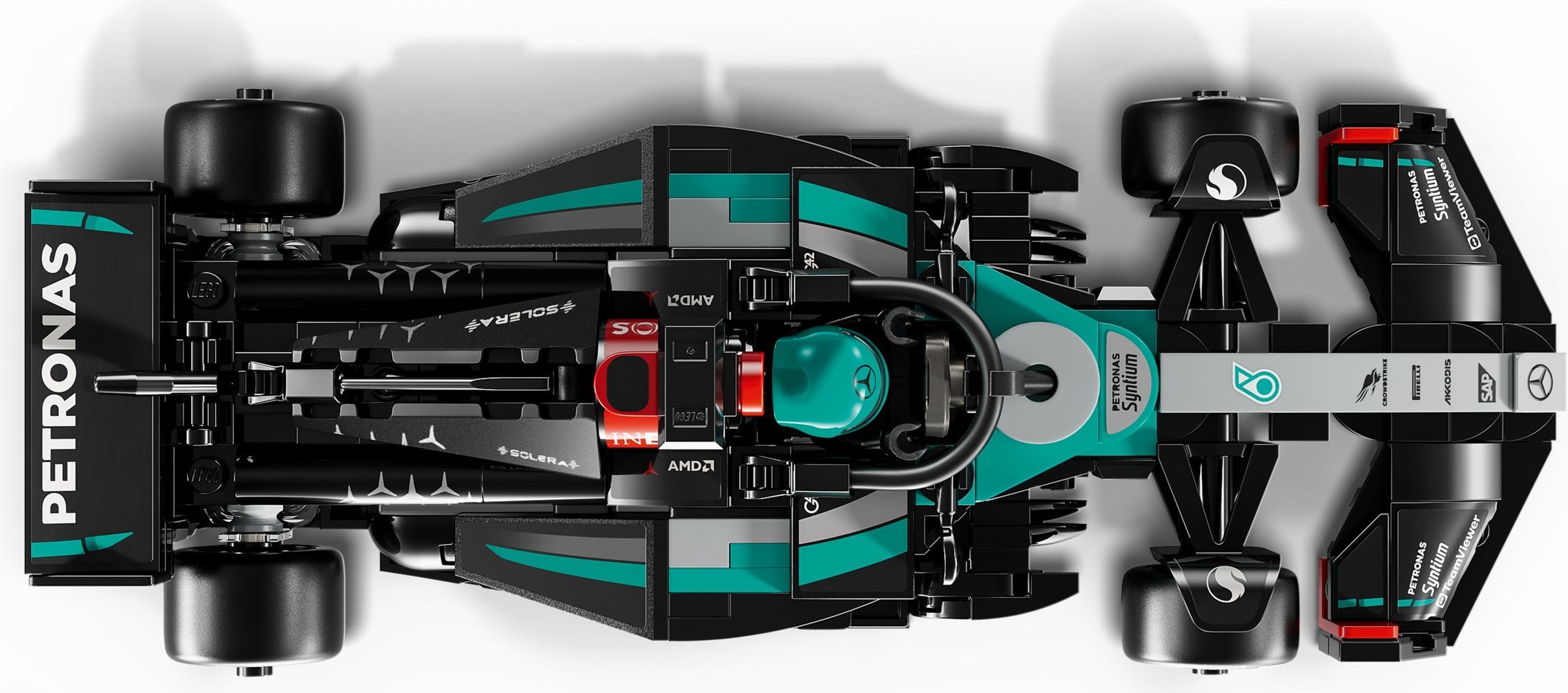 Болид Mercedes-AMG F1® W15 – СКОРОСТНИ ШАМПИОНИ