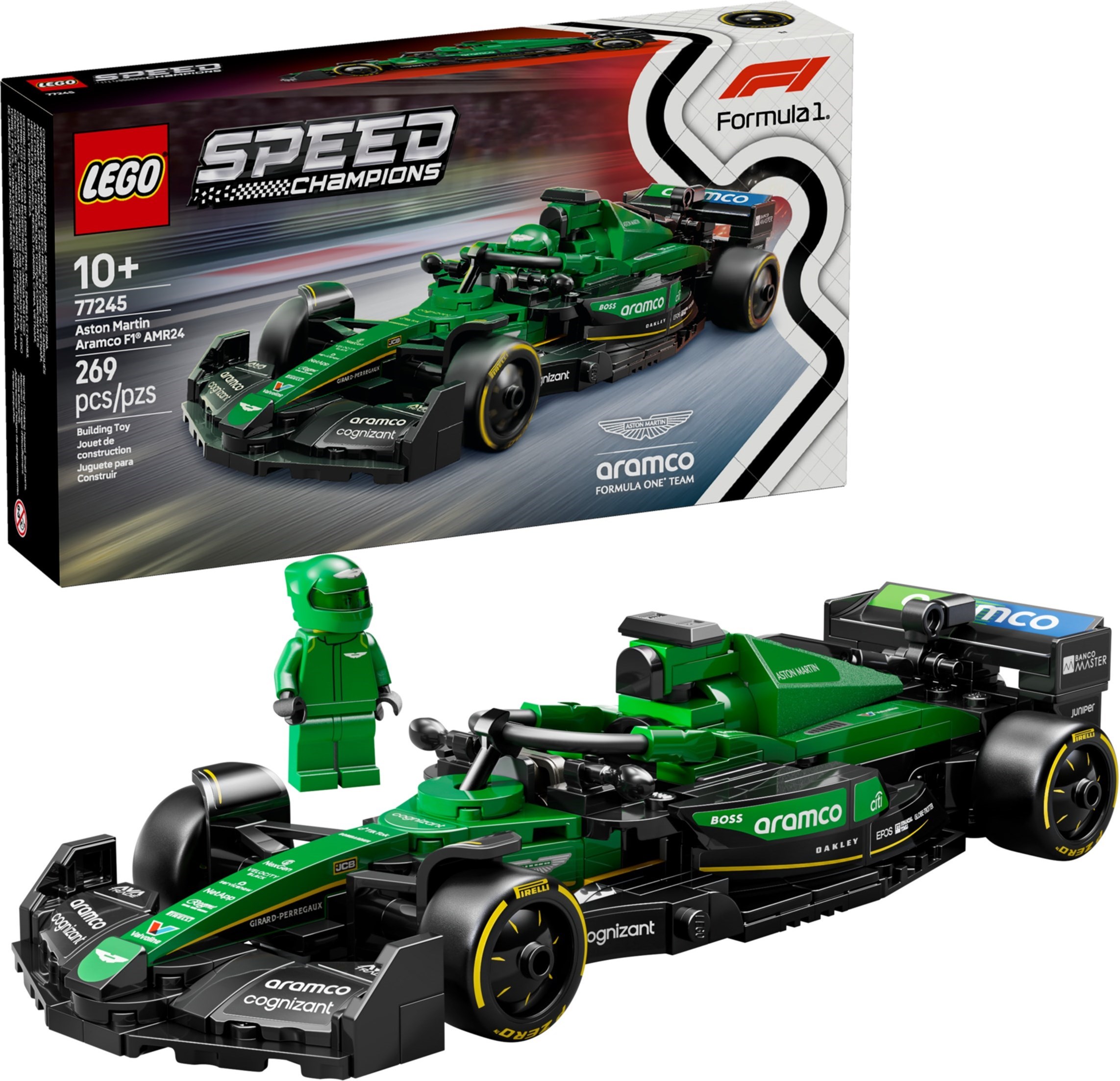 Болид Aston Martin Aramco F1® AMR24 – СКОРОСТНИ ШАМПИОНИ
