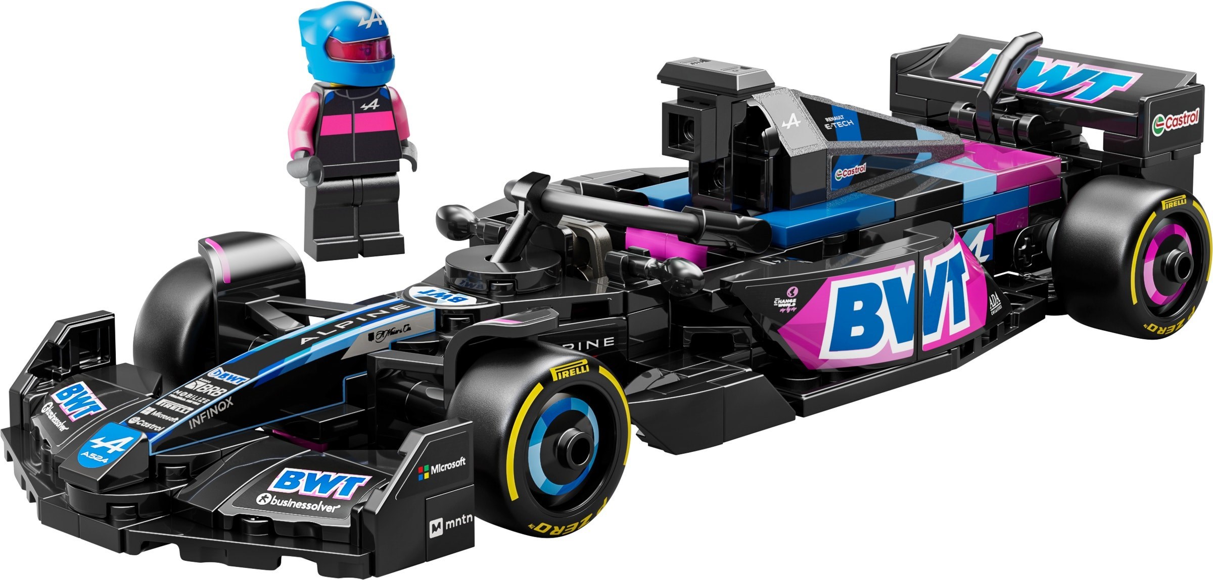 Болид BWT Alpine F1® Team A524 – СКОРОСТНИ ШАМПИОНИ