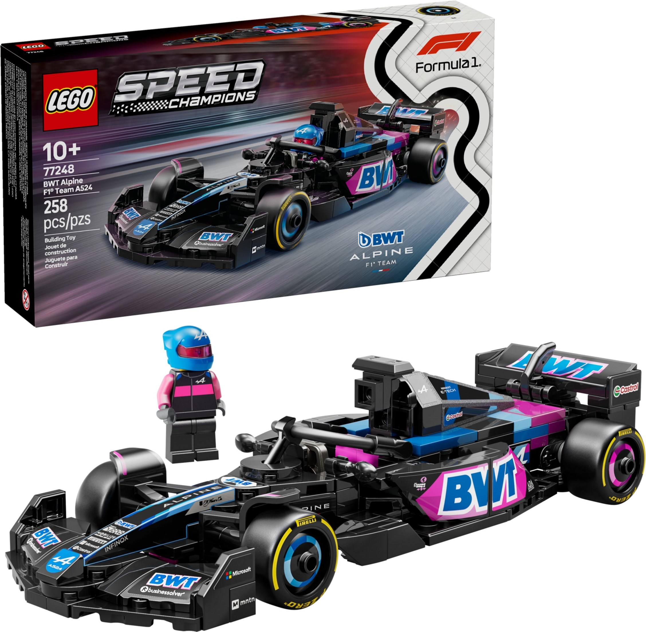 Болид BWT Alpine F1® Team A524 – СКОРОСТНИ ШАМПИОНИ