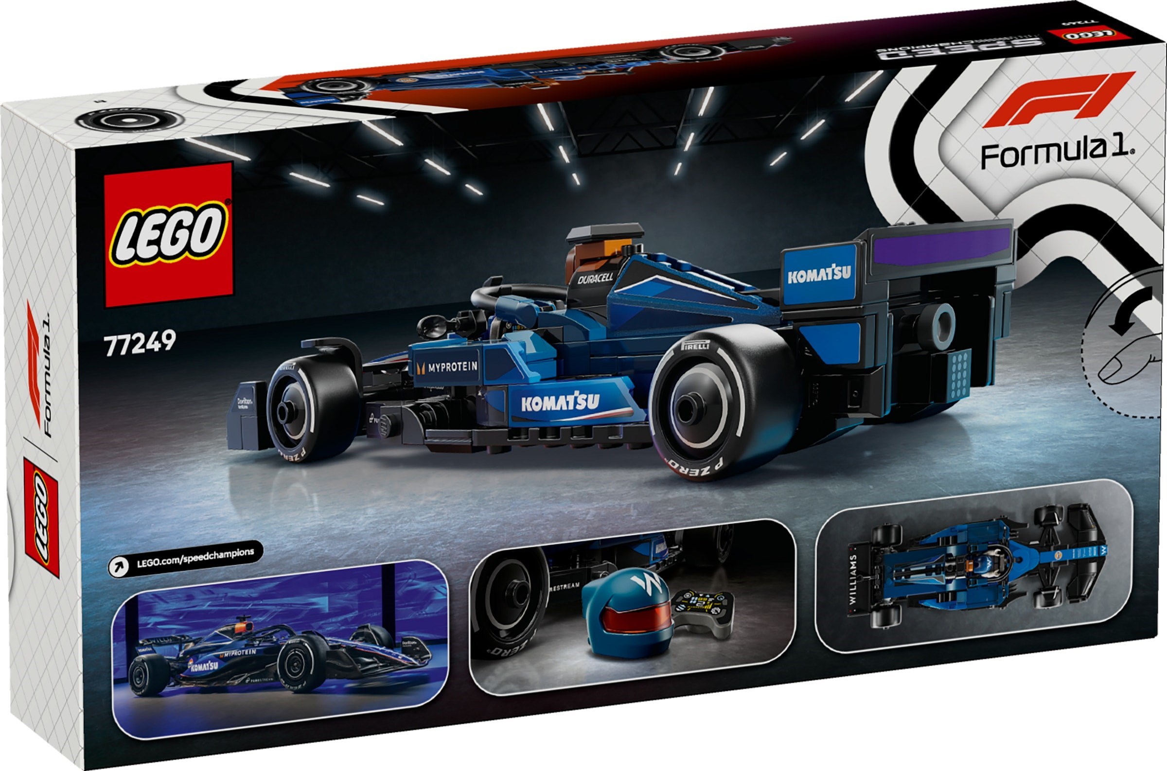F1® Болид Williams Racing FW46 – СКОРОСТНИ ШАМПИОНИ