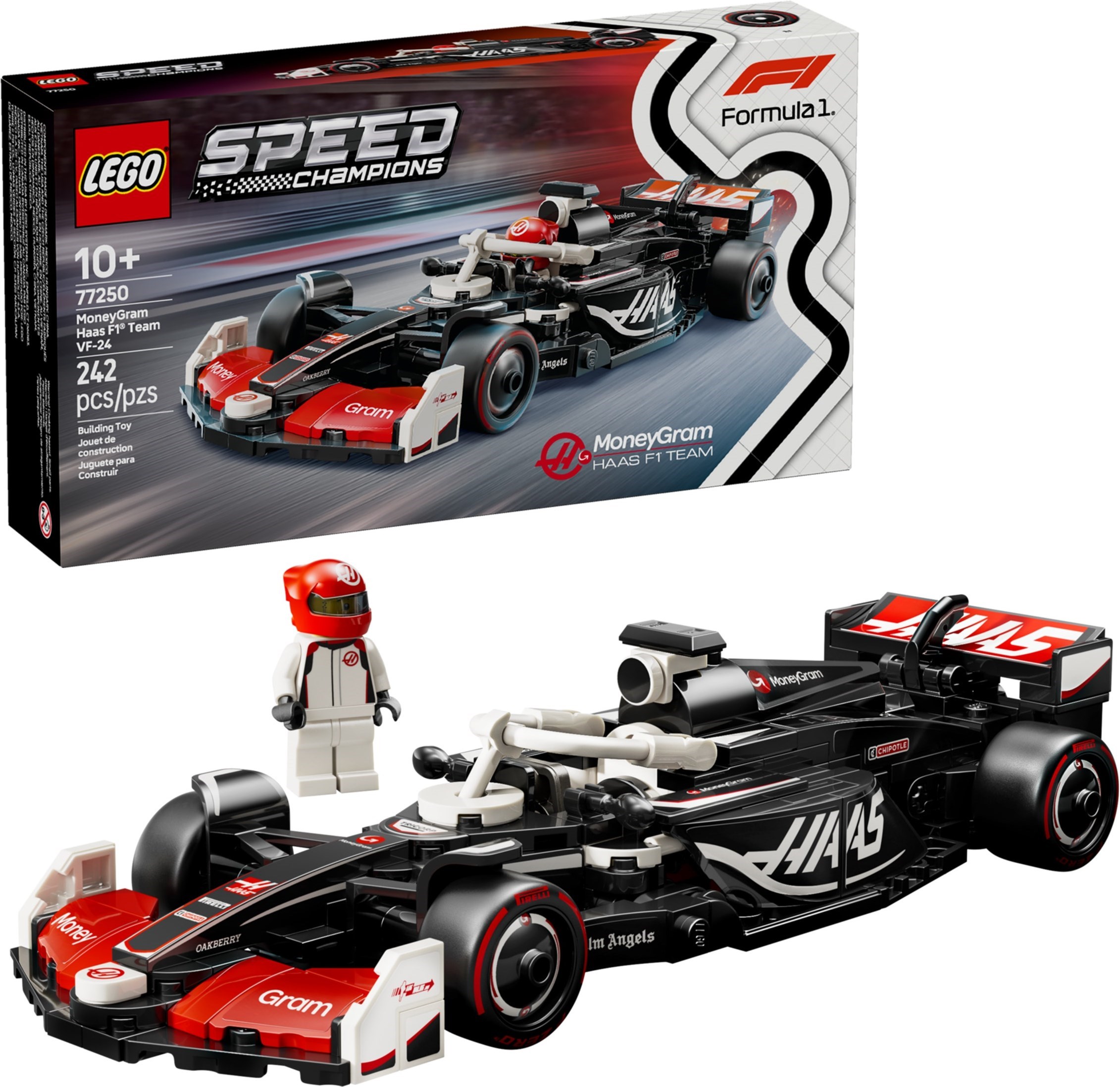 Болид MoneyGram Haas F1® Team VF-24 – СКОРОСТНИ ШАМПИОНИ