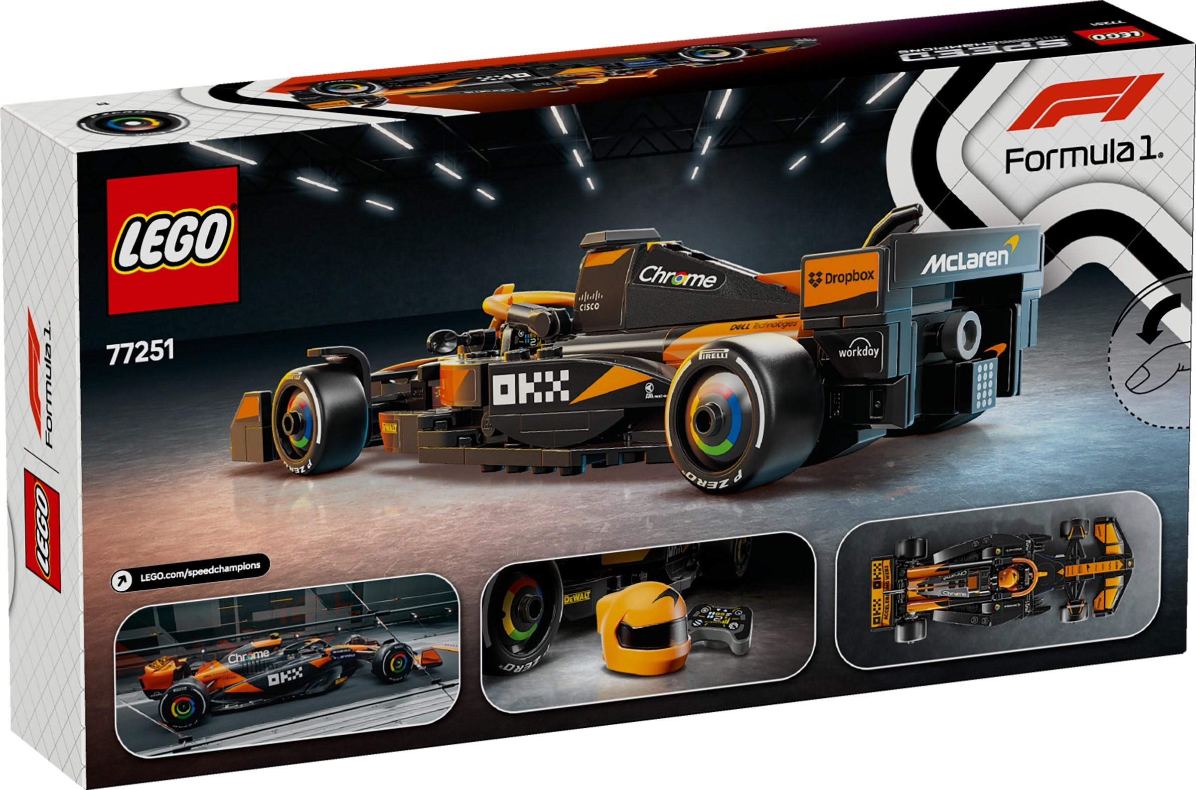 Болид McLaren F1® Team MCL38 – СКОРОСТНИ ШАМПИОНИ