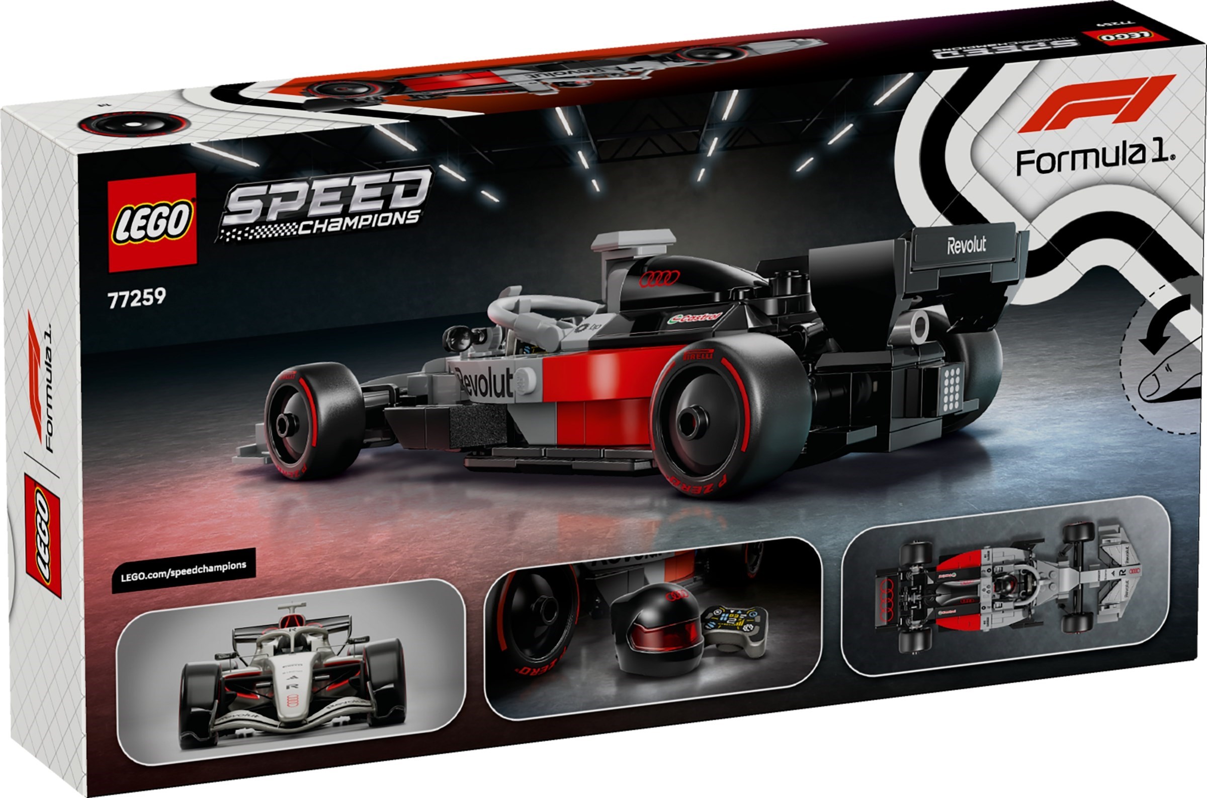 Състезателна кола Audi Revolut F1® Team R26 – СКОРОСТНИ ШАМПИОНИ