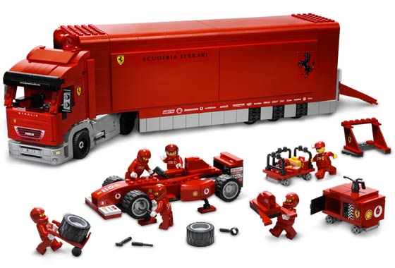 Камион на Скудерия Ферари – РЕЙСЪРИ