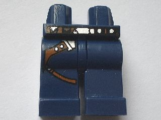 Hips and Legs with SW Gunbelt, Rectangles on Hips Pattern: {земно син}