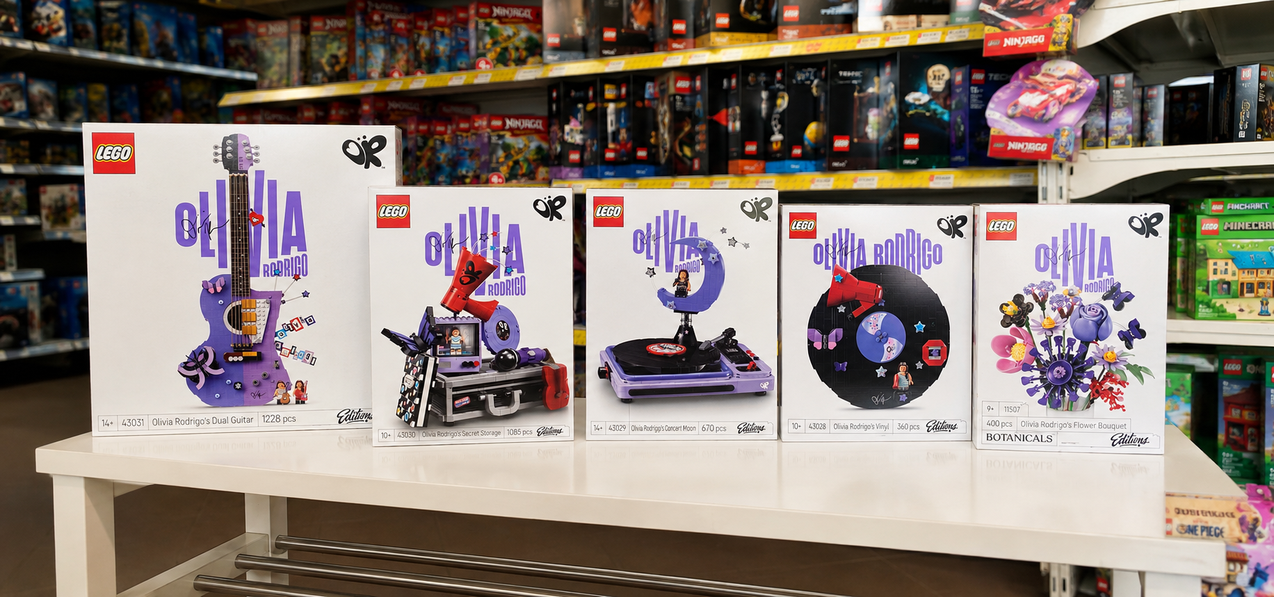 Колекция LEGO Olivia Rodrigo в BO HOBBY