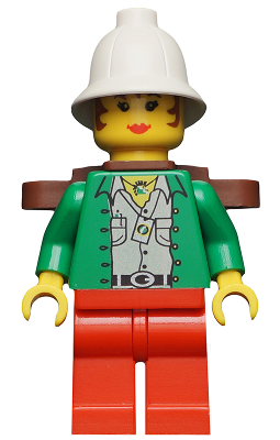 Miss Gail Storm (Jungle) with Pith Helmet, Backpack – ПРИЛЮЧЕНЦИ