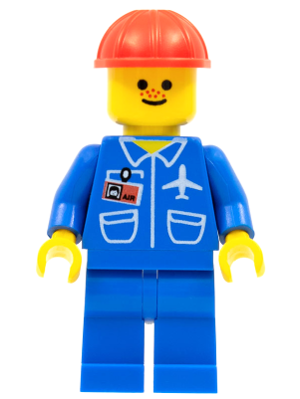 Airport - Blue, Blue Legs, Red Construction Helmet – ГРАДСКИ