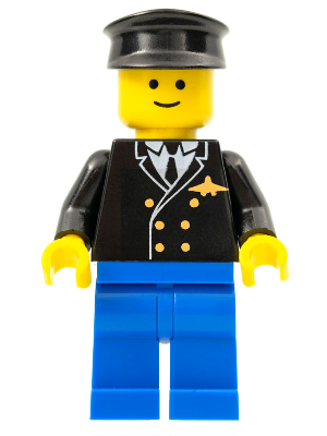 Airport - Pilot, Blue Legs, Black Hat – ГРАДСКИ