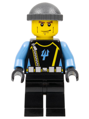 Aquaraider Diver 4 - Dark Bluish Gray Knit Cap – АКВАЗОНА