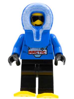 Arctic - Blue, Blue Hood, Black Legs, Snowshoes – ГРАДСКИ