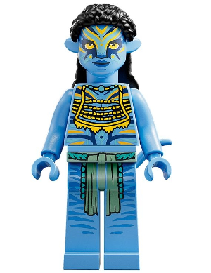 Neytiri - Yellow Armor and War Paint – АВАТАР