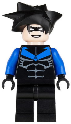 Nightwing - Blue Arms and Chest Symbol – БАТМАН I