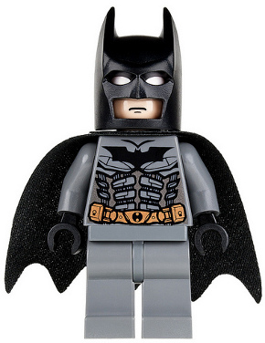 Batman, Dark Bluish Gray Suit with Black Mask – БАТМАН I
