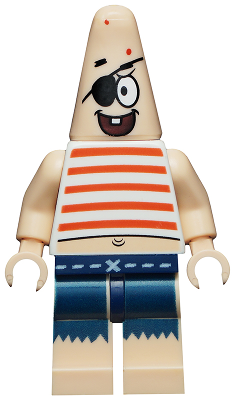 Patrick - Pirate – СПОНДЖБОБ КВАДРАТНИ ГАЩИ