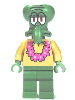 Squidward - Pink Lei – СПОНДЖБОБ КВАДРАТНИ ГАЩИ