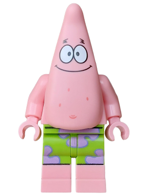 Patrick Star - Warm Pink, Lime Shorts – СПОНДЖБОБ КВАДРАТНИ ГАЩИ