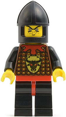 Knights Kingdom I - Robber 2, Black Chin-Guard – ЗАМЪЦИ