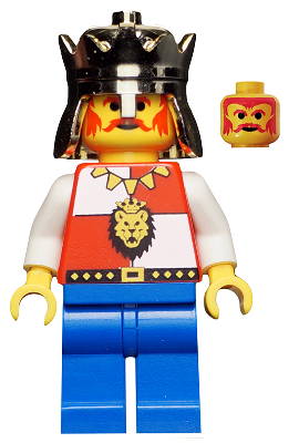 Royal Knights - King, with Blue Legs without Cape and Plume – ЗАМЪЦИ