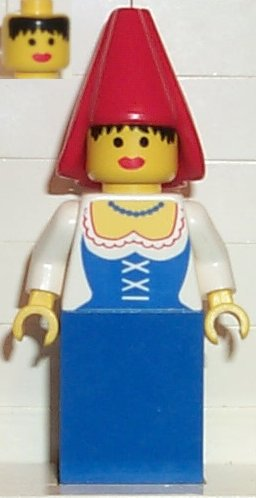 Maiden, Red Cone Hat – ЗАМЪЦИ