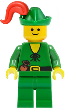 Forestman - Pouch, Green Hat, Red Plume – ЗАМЪЦИ