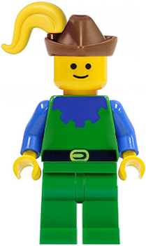 Forestman - Blue, Brown Hat, Yellow Plume – ЗАМЪЦИ