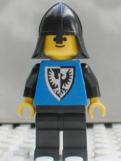 Black Falcon - Black Legs, Black Neck-Protector, Shield Bottom Pointed – ЗАМЪЦИ