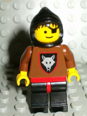 Wolfpack - Eye Patch, Brown Arms and Black Legs, Black Hood, no Cape – ЗАМЪЦИ