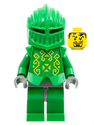 Knights Kingdom II - Rascus with Armor, Plain Torso – ЗАМЪЦИ