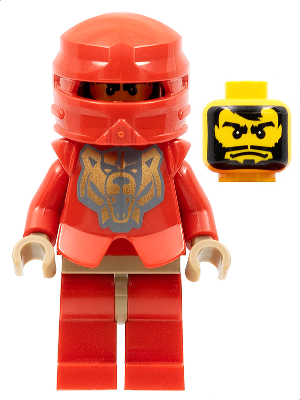 Knights Kingdom II - Santis with Gold Pattern Armor, Dark Tan Hands – ЗАМЪЦИ