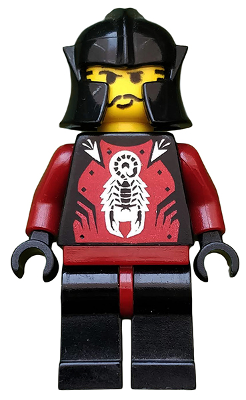 Knights Kingdom II - Shadow Knight, Adventurer Head (Chess Pawn) – ЗАМЪЦИ