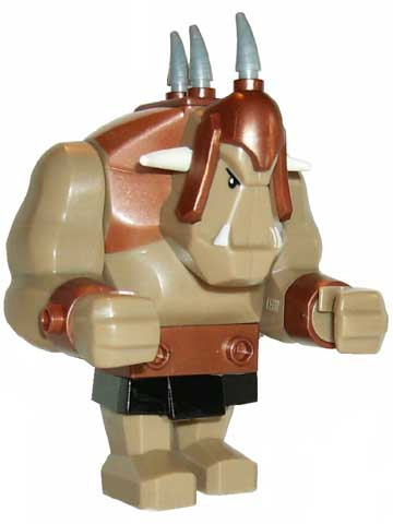 Fantasy Era - Troll, Dark Tan with Copper Armor – ЗАМЪЦИ