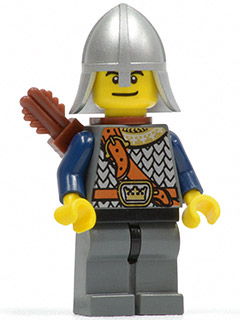Fantasy Era - Crown Knight Scale Mail with Chest Strap, Helmet with Neck Protector, Dual Sided Head, Quiver – ЗАМЪЦИ