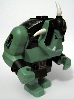 Fantasy Era - Troll, Sand Green with Black Armor – ЗАМЪЦИ