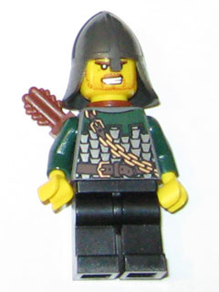 Kingdoms - Dragon Knight Scale Mail with Chain and Belt, Helmet with Neck Protector, Quiver, Bared Teeth – ЗАМЪЦИ