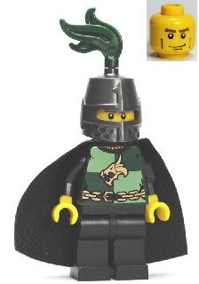 Kingdoms - Dragon Knight Quarters, Helmet Closed, Cape, Vertical Cheek Lines – ЗАМЪЦИ