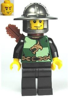 Kingdoms - Dragon Knight Quarters, Helmet with Broad Brim, Vertical Cheek Lines, Quiver – ЗАМЪЦИ